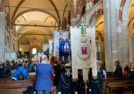 Delegazione sestese alla commemorazione delle 118 vittime del 2001 a Linate