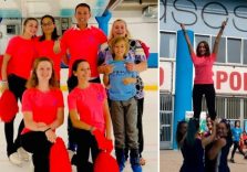 Grande entusiasmo  al Palasesto per la nuova stagione delle ragazze del Ice Cheerleader Team