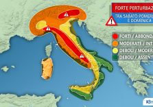 Compromesso dal maltempo il Ponte di Ognissanti
