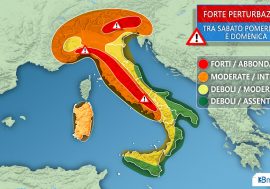 Compromesso dal maltempo il Ponte di Ognissanti