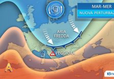 Ritorna l’autunno, perturbazione in arrivo e nel weekend di Ognissanti altre piogge