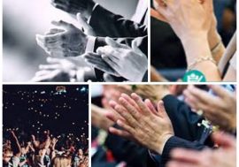 Applaudire o gesticolare, l’applauso è simbolo di approvazione, ammirazione