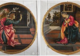 Milano, L’Annunciazione di Filippino Lippi in mostra alla Sala Alessi di Palazzo Marino