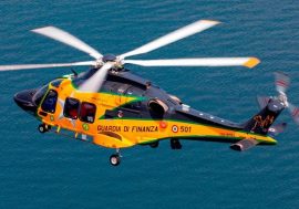 Consegnato il primo elicottero AW169M alla Guardia di Finanza
