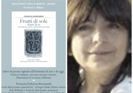 Milano, Federica Mormando presenta il suo libro di poesie dedicato all’Armenia