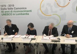 Milano, a Palazzo Lombardia siglato accordo per valorizzazione del sito Unesco ‘Arte rupestre della Valle Camonica’