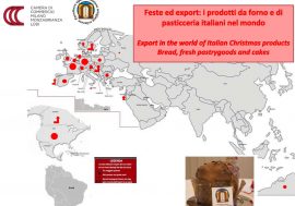 Natale, il Panettone protagonista anche all’estero con un export da 1,3 miliardi l’anno