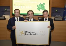 Regione Lombardia festeggia i suoi primi 50 anni presentando il logo per celebrazioni