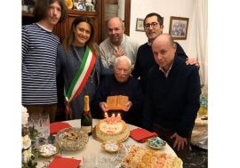 Belvedere Marittimo festeggia il centenario Luigi Gazzaneo