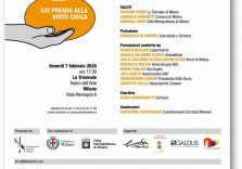 Milano, XXI edizione del Premio alla Virtù Civica ‘Panettone d’oro’ 2020, scelti i vincitori
