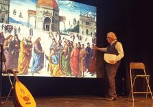 Vittorio Sgarbi show al Teatro Comunale di Ventimiglia ricordando Raffaello