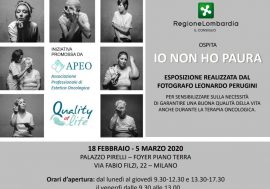 “Io non ho paura”:  prosegue fino al 5 marzo a Palazzo Pirelli di Milano la mostra fotografica dedicata alle donne che lottano ogni giorno contro il cancro