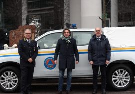 Protezione civile, Regione Lombardia consegna pick-up a colonna mobile lodigiana