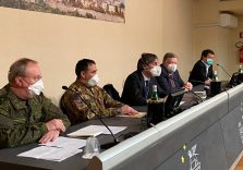 Coronavirus, arrivati a Bergamo 104 tra medici e operatori sanitari dalla Russia