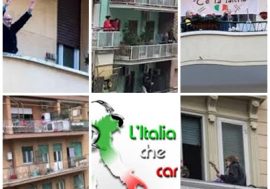 L’Italia canta insieme contro il Coronavirus. E le città diventano “i giardini di marzo”