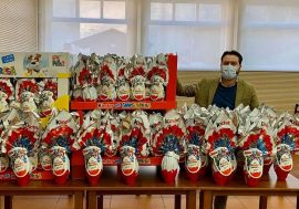 Il Comune di Muros regala 150 uova di cioccolato alle famiglie muresi