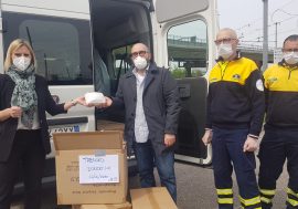 Coronavirus, Regione Lombardia distribuisce 31.000 mascherine per addetti Trenord e Ferrovienord