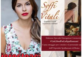 L’impegno solidale dell’attrice scrittrice Claudia Conte per i medici dello Spallanzani