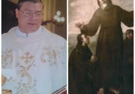 Don Francesco Vardè invoca San Francesco da Paola, santo protettore dei calabresi, dalla Parrocchia di Nicotera
