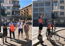 Milano, inaugurato l’itinerario ciclopedonale da Adriano a Corvetto del progetto AbbracciaMi