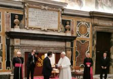 Delegazione di Regione Lombardia in Vaticano incontra Papa Francesco