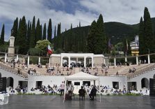 Completati i lavori di copertura dell’anfiteatro del ‘Vittoriale’ di Gabriele D’Annunzio