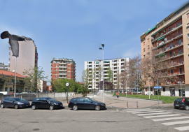 Milano, partita la riqualificazione di piazza Schiavone con più verde e spazio per i pedoni