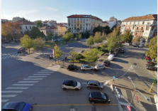 Milano, riaperta piazza Sicilia dopo i lavori di riqualificazione