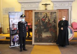 Restituita dai Carabinieri alla Diocesi di Lucca un’opera seicentesca di Giovanni Domenico Ferrucci
