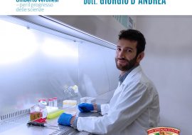 Collaborazione tra  la Fondazione Umberto Veronesi e l’azienda Monini per lo studio dell’olio d’oliva affidato al ricercatore Giorgio D’Andrea
