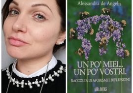 Alessandra de Angelis, la scrittrice in erba, presenta il suo secondo libro “Un po’…  miei un po’ vostri”