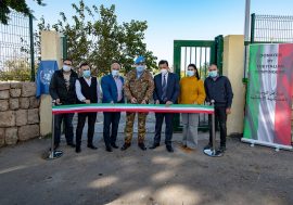 I caschi blu italiani recuperano sito archeologico a Tiro in Libano