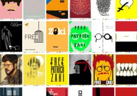 Anche Milano rilancia i poster per chiedere la libertà di Patrick Zaki