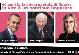Piero Angela, 40 anni dalla prima puntata di Quark, a New Normal Live: “Il Covid finirà e tornerà la vita normale. Cerchiamo di essere ottimisti”