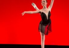 La ballerina Ilaria Sambucci conquista il palcoscenico del 71° Festival di Sanremo