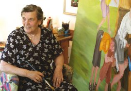 Anche i colori fanno memoria. E questa era Annunziata Scipione artista naïf