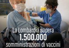 Vaccinazioni, inviati 115mila sms e 50.000 telefonate per appuntamenti agli over 80 in Lombardia