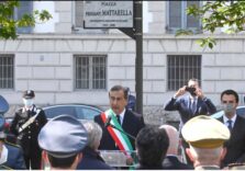 Milano ricorda Piersanti Mattarella dedicandogli una piazza di via Moscova