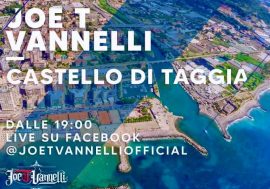 Il dj Joe T Vannelli presenta in streaming al Castello di Taggia ‘Live on Tour’