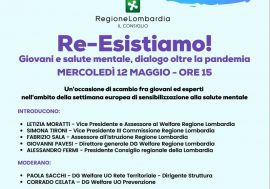 Milano, a Palazzo Lombardia il convegno ‘Re-Esistiamo!’: i giovani oltre la pandemia