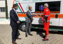 Milano, alla Croce Verde Sempione una nuova ambulanza donata da Vorwerk Italia