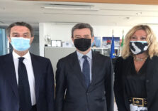 Milano, il ministro del Lavoro Orlando in visita a Palazzo Lombardia