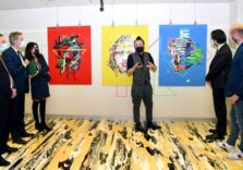 Milano, per ricordare Dante inaugurata mostra di No Curves al Pirellone