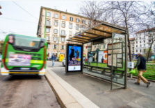 Nuove pensiline alle fermate del traporto pubblico a Milano