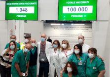 Vaccinazioni, a Palazzo Scintille di Milano somministrata la dose centomila