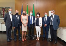 Delegazione di Conftrasporto ricevuta da Regione Lombardia