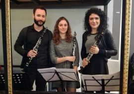 Tre clarinetti per Stintino Jazz&Classica Domani matinée con lo Stadler Trio