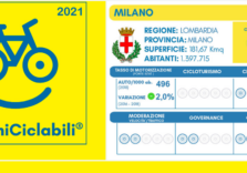 Anche a Milano la bandiera gialla di Fiab-ComuniCiclabili