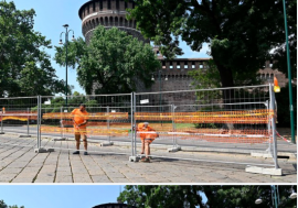 Milano, al via i lavori di riqualificazione di piazza Castello