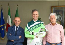Alessandro Fermi, presidente Consiglio regionale lombardo, apripista dei Mondiali di Enduro in Val Staffora